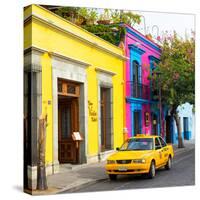 ¡Viva Mexico! Square Collection - Street Scene Oaxaca V-Philippe Hugonnard-Stretched Canvas