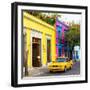 ¡Viva Mexico! Square Collection - Street Scene Oaxaca V-Philippe Hugonnard-Framed Photographic Print