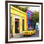 ¡Viva Mexico! Square Collection - Street Scene Oaxaca V-Philippe Hugonnard-Framed Photographic Print