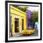 ¡Viva Mexico! Square Collection - Street Scene Oaxaca V-Philippe Hugonnard-Framed Photographic Print