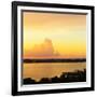 ?Viva Mexico! Square Collection - Sunset over Cancun-Philippe Hugonnard-Framed Photographic Print