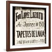 ¡Viva Mexico! Square Collection - Tapetes de Lana II-Philippe Hugonnard-Framed Photographic Print