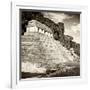 ¡Viva Mexico! Square Collection - Temple of Inscriptions in Palenque II-Philippe Hugonnard-Framed Photographic Print