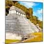 ¡Viva Mexico! Square Collection - Temple of Inscriptions in Palenque III-Philippe Hugonnard-Mounted Photographic Print