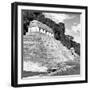 ¡Viva Mexico! Square Collection - Temple of Inscriptions in Palenque IV-Philippe Hugonnard-Framed Photographic Print