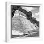 ¡Viva Mexico! Square Collection - Temple of Inscriptions in Palenque IV-Philippe Hugonnard-Framed Photographic Print