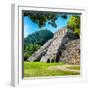 ¡Viva Mexico! Square Collection - Temple of Inscriptions in Palenque V-Philippe Hugonnard-Framed Photographic Print