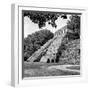 ¡Viva Mexico! Square Collection - Temple of Inscriptions in Palenque VI-Philippe Hugonnard-Framed Photographic Print