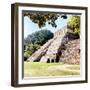 ¡Viva Mexico! Square Collection - Temple of Inscriptions in Palenque VII-Philippe Hugonnard-Framed Photographic Print