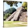 ¡Viva Mexico! Square Collection - Temple of Inscriptions in Palenque VII-Philippe Hugonnard-Stretched Canvas