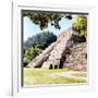 ¡Viva Mexico! Square Collection - Temple of Inscriptions in Palenque VII-Philippe Hugonnard-Framed Photographic Print