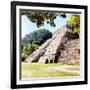 ¡Viva Mexico! Square Collection - Temple of Inscriptions in Palenque VII-Philippe Hugonnard-Framed Photographic Print