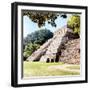 ¡Viva Mexico! Square Collection - Temple of Inscriptions in Palenque VII-Philippe Hugonnard-Framed Premium Photographic Print