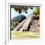 ¡Viva Mexico! Square Collection - Temple of Inscriptions in Palenque VII-Philippe Hugonnard-Framed Photographic Print