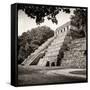 ¡Viva Mexico! Square Collection - Temple of Inscriptions in Palenque VIII-Philippe Hugonnard-Framed Stretched Canvas