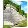 ¡Viva Mexico! Square Collection - Temple of Inscriptions in Palenque-Philippe Hugonnard-Mounted Photographic Print