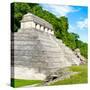 ¡Viva Mexico! Square Collection - Temple of Inscriptions in Palenque-Philippe Hugonnard-Stretched Canvas