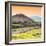 ¡Viva Mexico! Square Collection - Teotihuacan Pyramids at Sunset II-Philippe Hugonnard-Framed Photographic Print