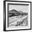 ¡Viva Mexico! Square Collection - Teotihuacan Pyramids B&W-Philippe Hugonnard-Framed Photographic Print