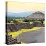 ¡Viva Mexico! Square Collection - Teotihuacan Pyramids IV-Philippe Hugonnard-Stretched Canvas