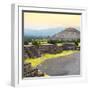 ¡Viva Mexico! Square Collection - Teotihuacan Pyramids IV-Philippe Hugonnard-Framed Photographic Print