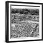 ¡Viva Mexico! Square Collection - Teotihuacan Pyramids Ruins I-Philippe Hugonnard-Framed Photographic Print