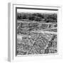 ¡Viva Mexico! Square Collection - Teotihuacan Pyramids Ruins I-Philippe Hugonnard-Framed Photographic Print