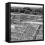 ¡Viva Mexico! Square Collection - Teotihuacan Pyramids Ruins I-Philippe Hugonnard-Framed Stretched Canvas