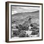 ¡Viva Mexico! Square Collection - Teotihuacan Pyramids Ruins III-Philippe Hugonnard-Framed Photographic Print