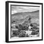 ¡Viva Mexico! Square Collection - Teotihuacan Pyramids Ruins III-Philippe Hugonnard-Framed Photographic Print