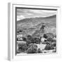 ¡Viva Mexico! Square Collection - Teotihuacan Pyramids Ruins III-Philippe Hugonnard-Framed Photographic Print