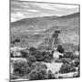 ¡Viva Mexico! Square Collection - Teotihuacan Pyramids Ruins III-Philippe Hugonnard-Mounted Photographic Print