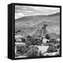 ¡Viva Mexico! Square Collection - Teotihuacan Pyramids Ruins III-Philippe Hugonnard-Framed Stretched Canvas