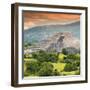 ¡Viva Mexico! Square Collection - Teotihuacan Pyramids Ruins IV-Philippe Hugonnard-Framed Photographic Print