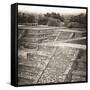 ¡Viva Mexico! Square Collection - Teotihuacan Pyramids Ruins-Philippe Hugonnard-Framed Stretched Canvas