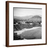 ¡Viva Mexico! Square Collection - Teotihuacan Pyramids V-Philippe Hugonnard-Framed Photographic Print
