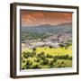 ¡Viva Mexico! Square Collection - Teotihuacan Pyramids VI-Philippe Hugonnard-Framed Photographic Print