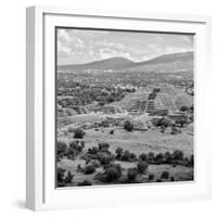 ¡Viva Mexico! Square Collection - Teotihuacan Pyramids VII-Philippe Hugonnard-Framed Photographic Print