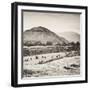 ¡Viva Mexico! Square Collection - Teotihuacan Pyramids-Philippe Hugonnard-Framed Photographic Print
