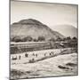 ¡Viva Mexico! Square Collection - Teotihuacan Pyramids-Philippe Hugonnard-Mounted Photographic Print