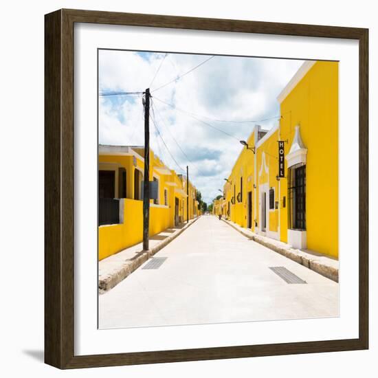 ¡Viva Mexico! Square Collection - The Yellow City II - Izamal-Philippe Hugonnard-Framed Photographic Print