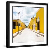 ¡Viva Mexico! Square Collection - The Yellow City II - Izamal-Philippe Hugonnard-Framed Photographic Print