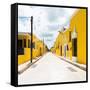 ¡Viva Mexico! Square Collection - The Yellow City II - Izamal-Philippe Hugonnard-Framed Stretched Canvas