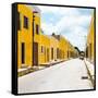 ¡Viva Mexico! Square Collection - The Yellow City III - Izamal-Philippe Hugonnard-Framed Stretched Canvas