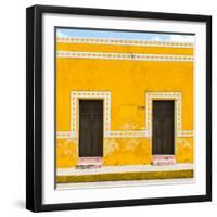 ¡Viva Mexico! Square Collection - The Yellow City IV - Izamal-Philippe Hugonnard-Framed Photographic Print