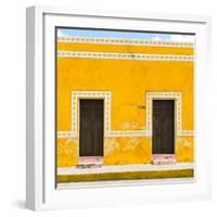 ¡Viva Mexico! Square Collection - The Yellow City IV - Izamal-Philippe Hugonnard-Framed Photographic Print