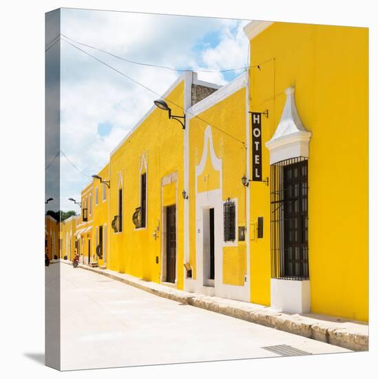 ¡Viva Mexico! Square Collection - The Yellow City - Izamal-Philippe Hugonnard-Stretched Canvas