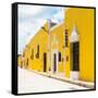 ¡Viva Mexico! Square Collection - The Yellow City - Izamal-Philippe Hugonnard-Framed Stretched Canvas