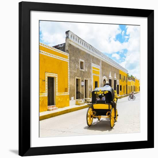 ¡Viva Mexico! Square Collection - The Yellow City V - Izamal-Philippe Hugonnard-Framed Photographic Print