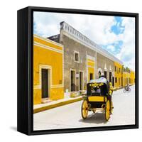 ¡Viva Mexico! Square Collection - The Yellow City V - Izamal-Philippe Hugonnard-Framed Stretched Canvas